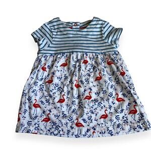 Baby Boden Flamingo Dress